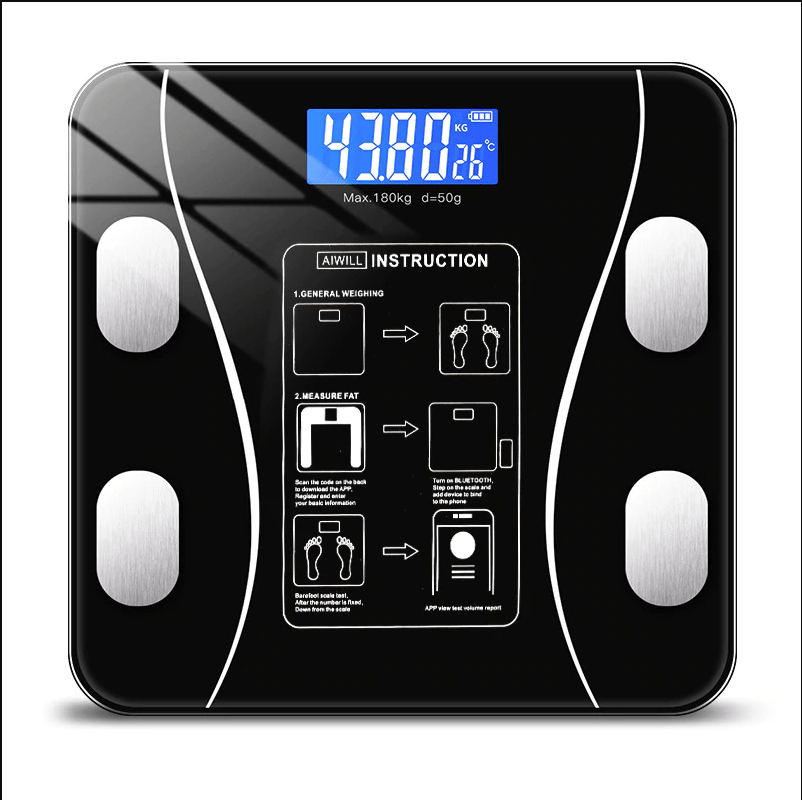 BowLift | Intelligent Body Analysis Scale with App & 11 Measurement Values