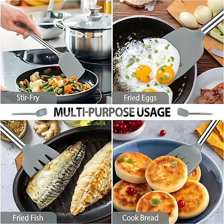 BowLift | FlexiChef Silicone Kitchen Utensil Set | 3pcs