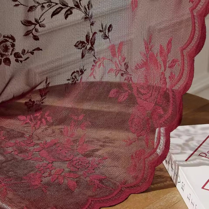 BowLift | Floral Grace Sheer Curtains