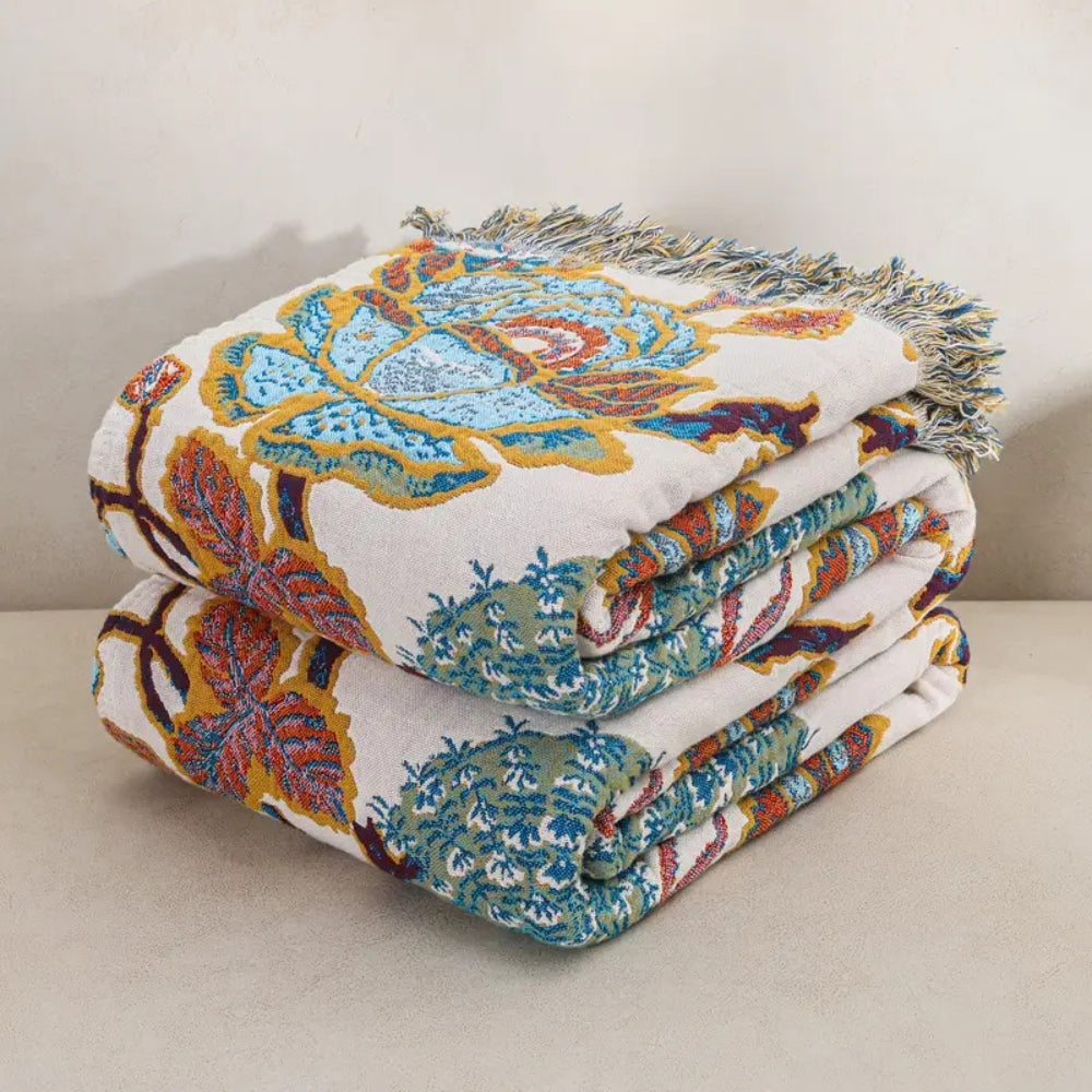 BowLift | Floryn Garden-Inspired Reversible Blanket