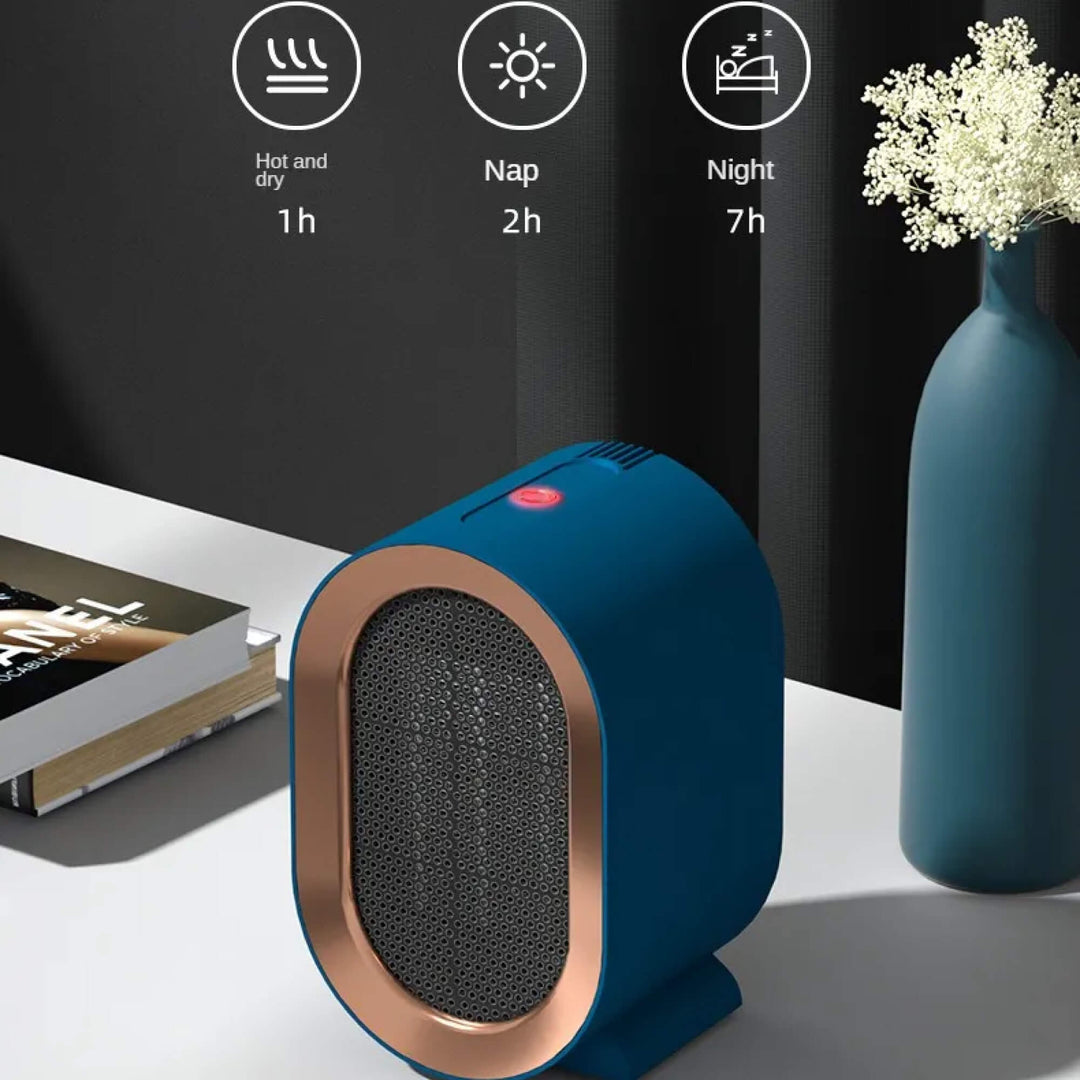 BowLift | Compact Ceramic Space Heater Energy Efficient Portable Electric Heater