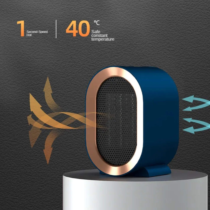 BowLift | Portable Ceramic Space Heater Energy Efficient Quiet Heating