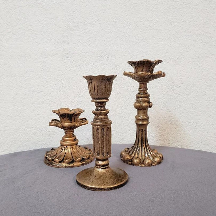 BowLift | AuricGlow – Rustic Candle Holder with Elegant Luxury for a Timeless Look