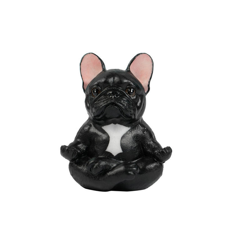 Yoga French Bulldog Ornament Decoration | Bowlift