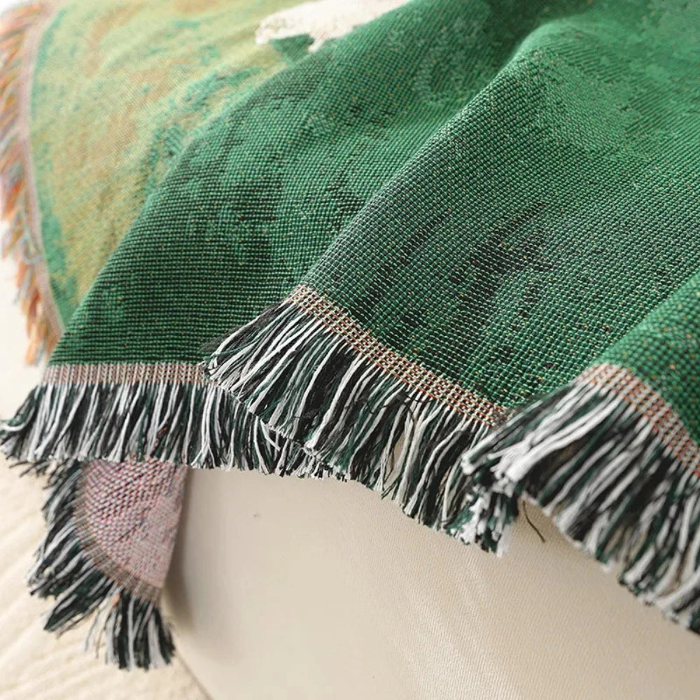 BowLift | Frida Sheep Woven Throw Blanket