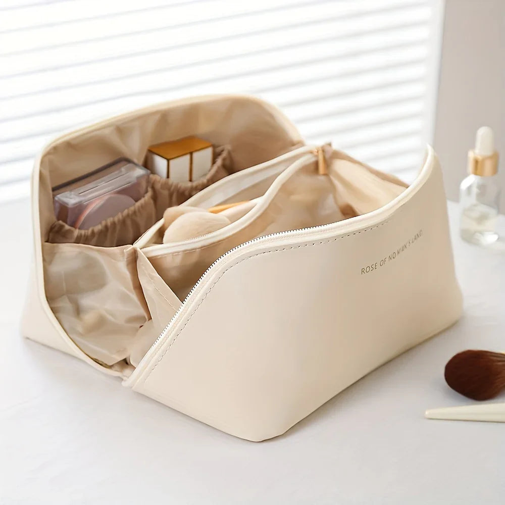 BowLift | Travel-friendly Makeup Organizer with Zipper – Elegant Cosmetic Bag