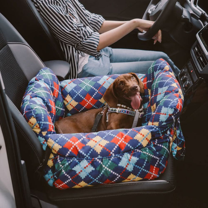 BowLift | PETCOMFORT - Dog Car Seat Bed for On-the-Go