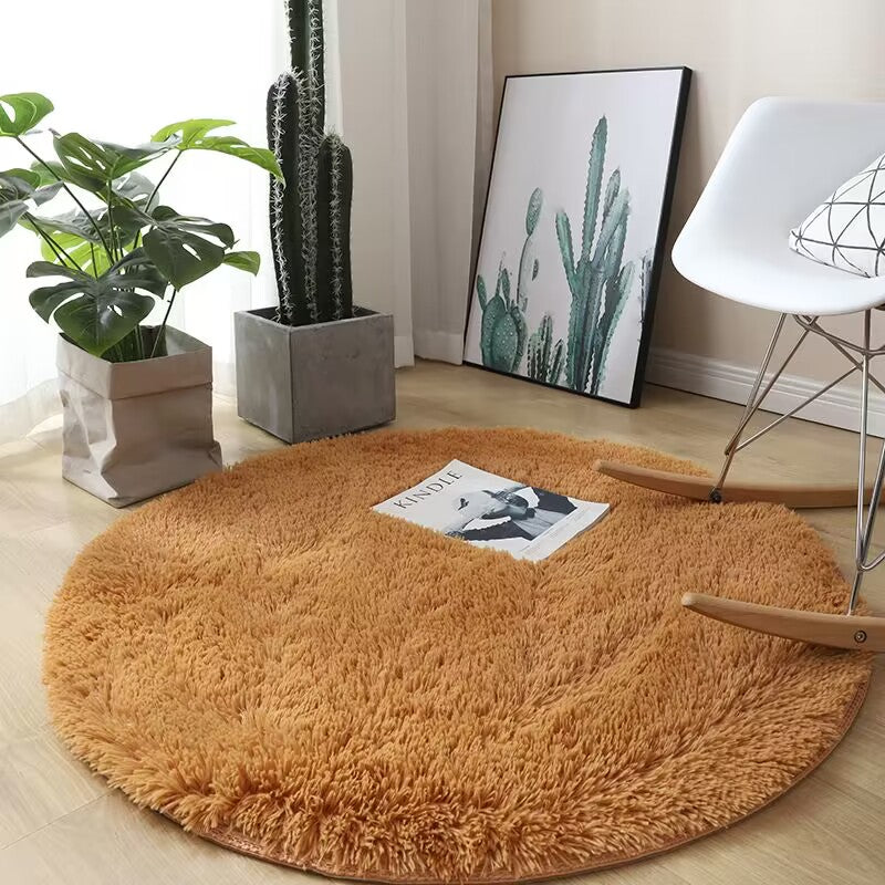 BowLift | Cozy soft round rug