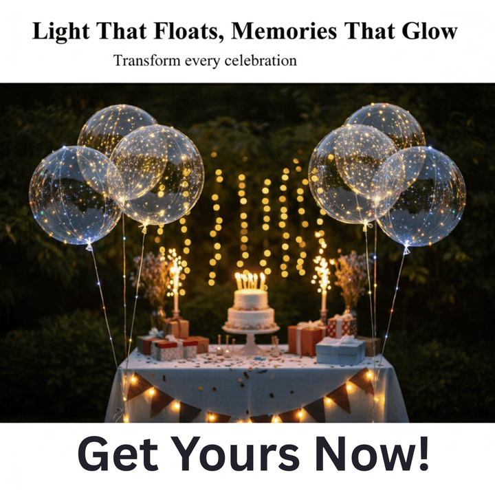 BowLift | Reusable LED Party Balloons for Festive Occasions
