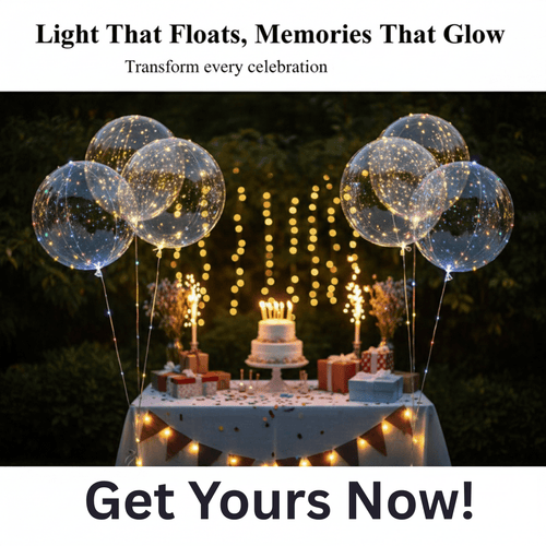 BowLift | Reusable LED Party Balloons for Festive Occasions