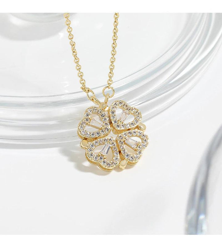 BowLift | Heart-shaped necklace with crystals