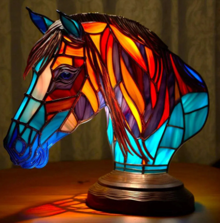 BowLift | GlassGlow Dimmable LED design lamp with Artistic Finish