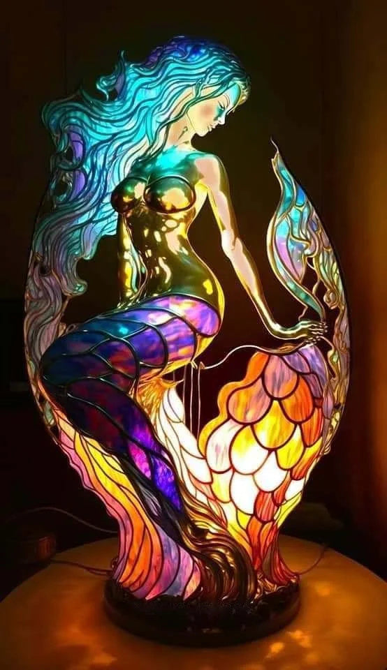 BowLift | GlassGlow Dimmable LED design lamp with Artistic Finish