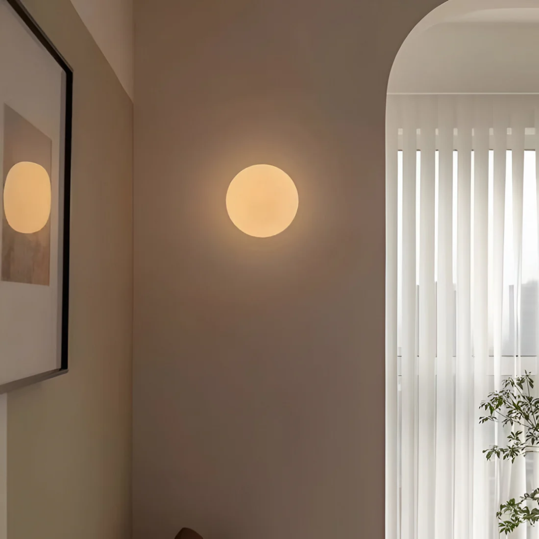 BowLift | Glass Wall Light Modern Indoor Lamp