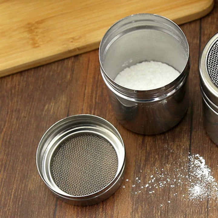 BowLift | Silver Whirl Powder Shaker
