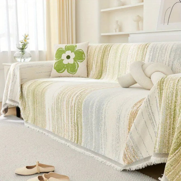 BowLift | Serene Stripes Sofa Cover