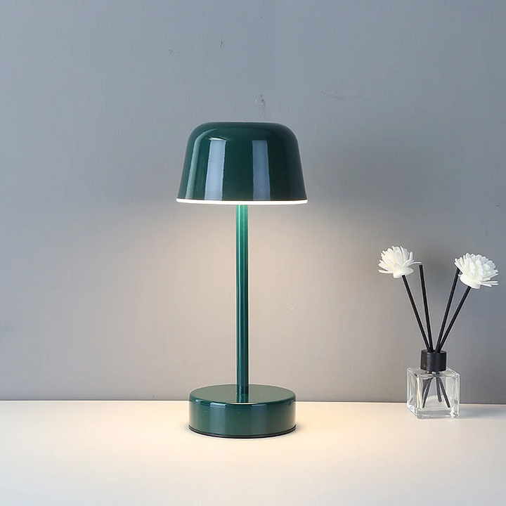 Wireless LED Table Lamp with 3 Light Colors and Adjustable Brightness