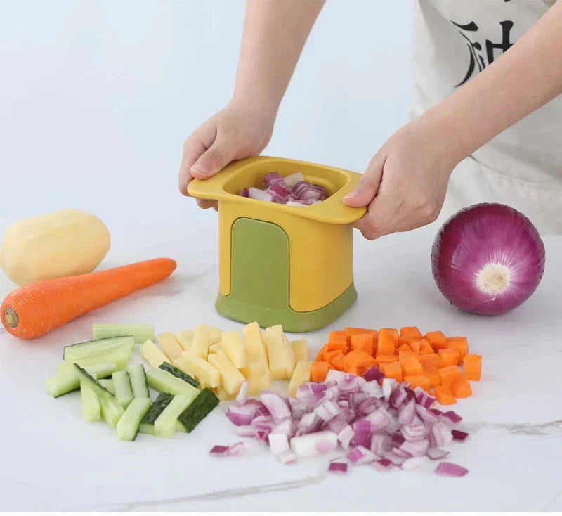 QuickChop Vegetable Cutter – Quick and Efficient Vegetable Slicer Bowlift