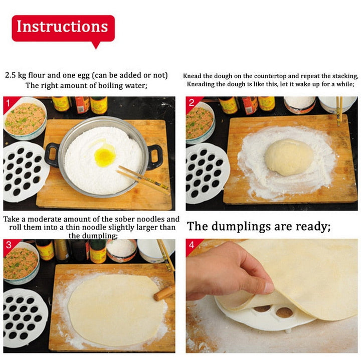 BowLift | Easy Dumpling Maker Dough Press Mould
