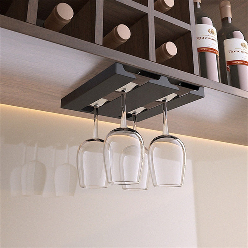 BowLift | Under Cabinet Glass Organizer Rack