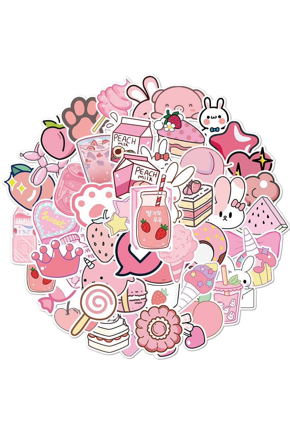 Pink Sticker Set | Bowlift