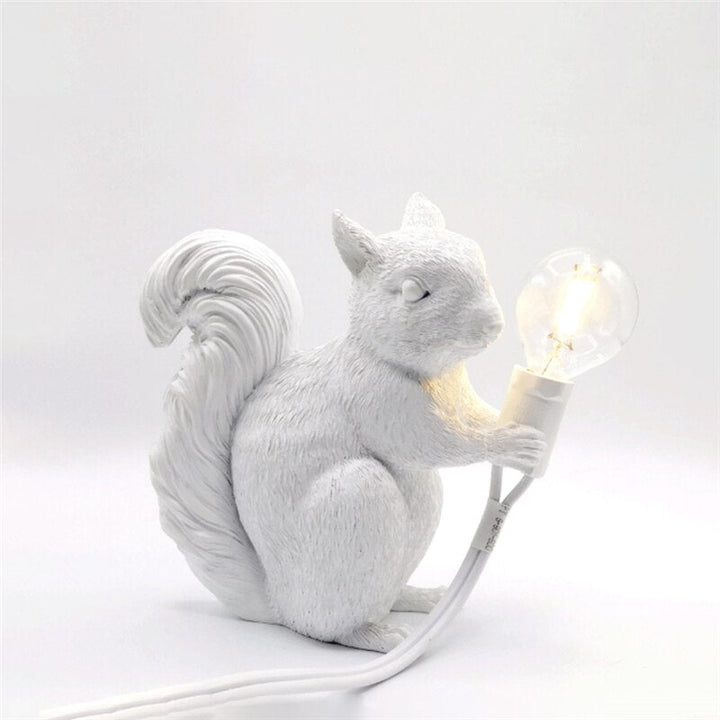 BowLift | ForestGlow - Sophisticated Squirrel Lamp