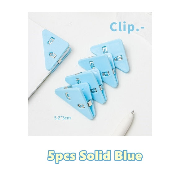 BowLift | Easy Mark Colorful Triangle Book Corner Clip