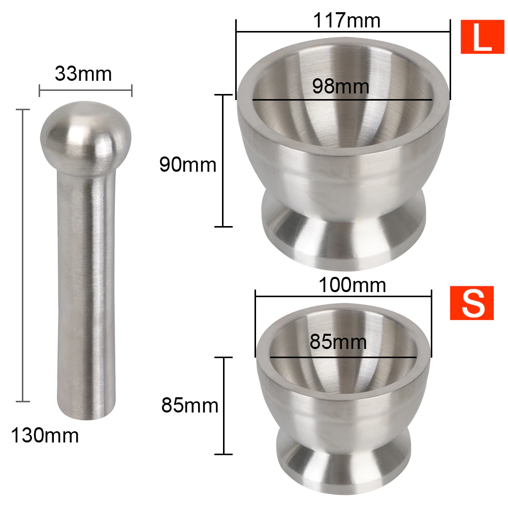 BowLift | Anti-Splash Stainless Steel Herbs Crusher