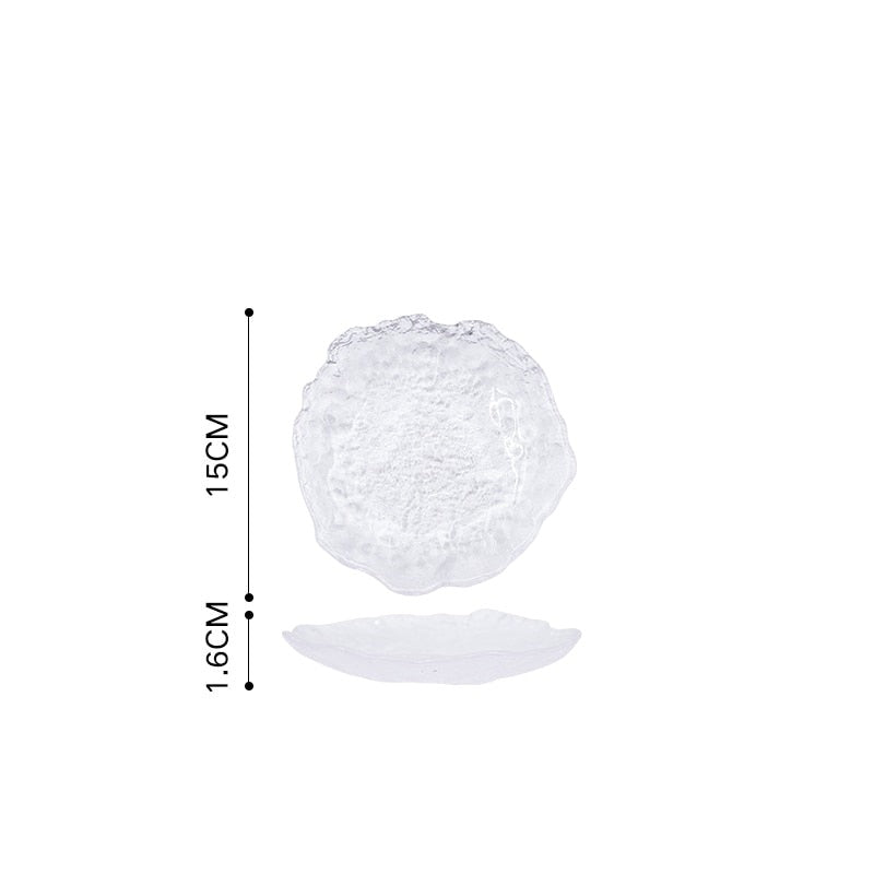 BowLift | Nordic Frozen Style Glass Plates