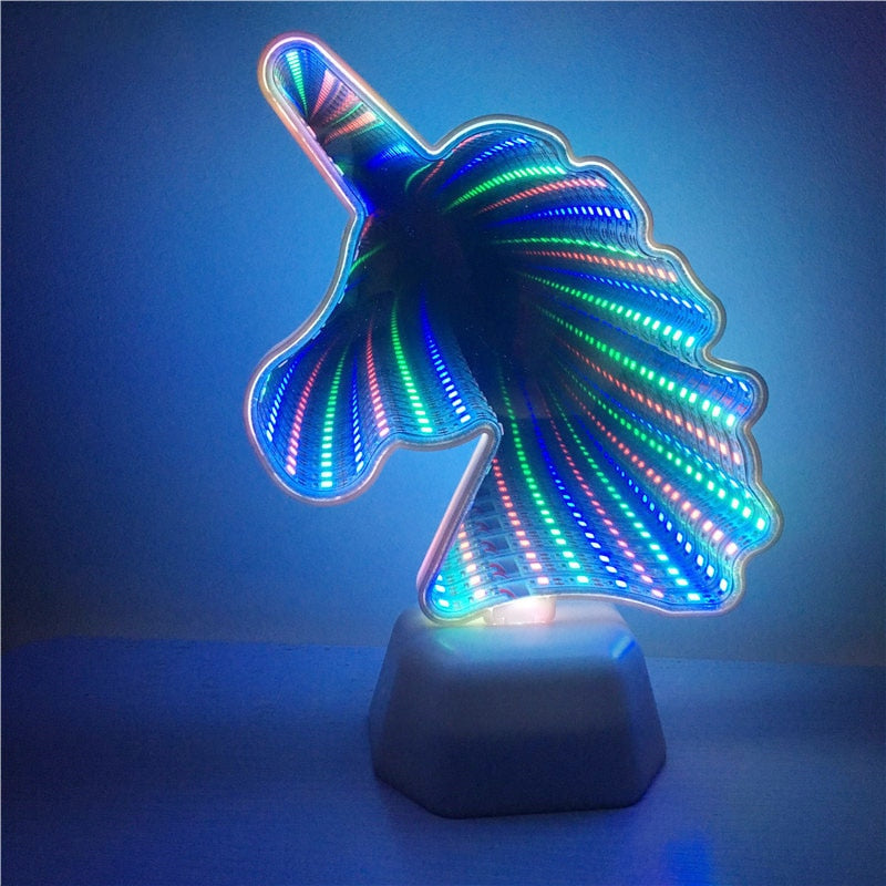 BowLift | Heart Mirror LED Night Lamp