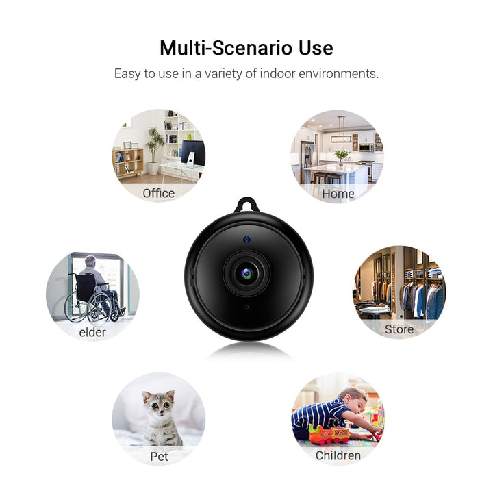 BowLift | Pro Security Camera with WiFi 1080p HD | With night vision!