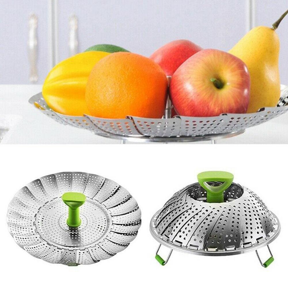 BowLift | Stainless Steel Foldable Steamer Basket
