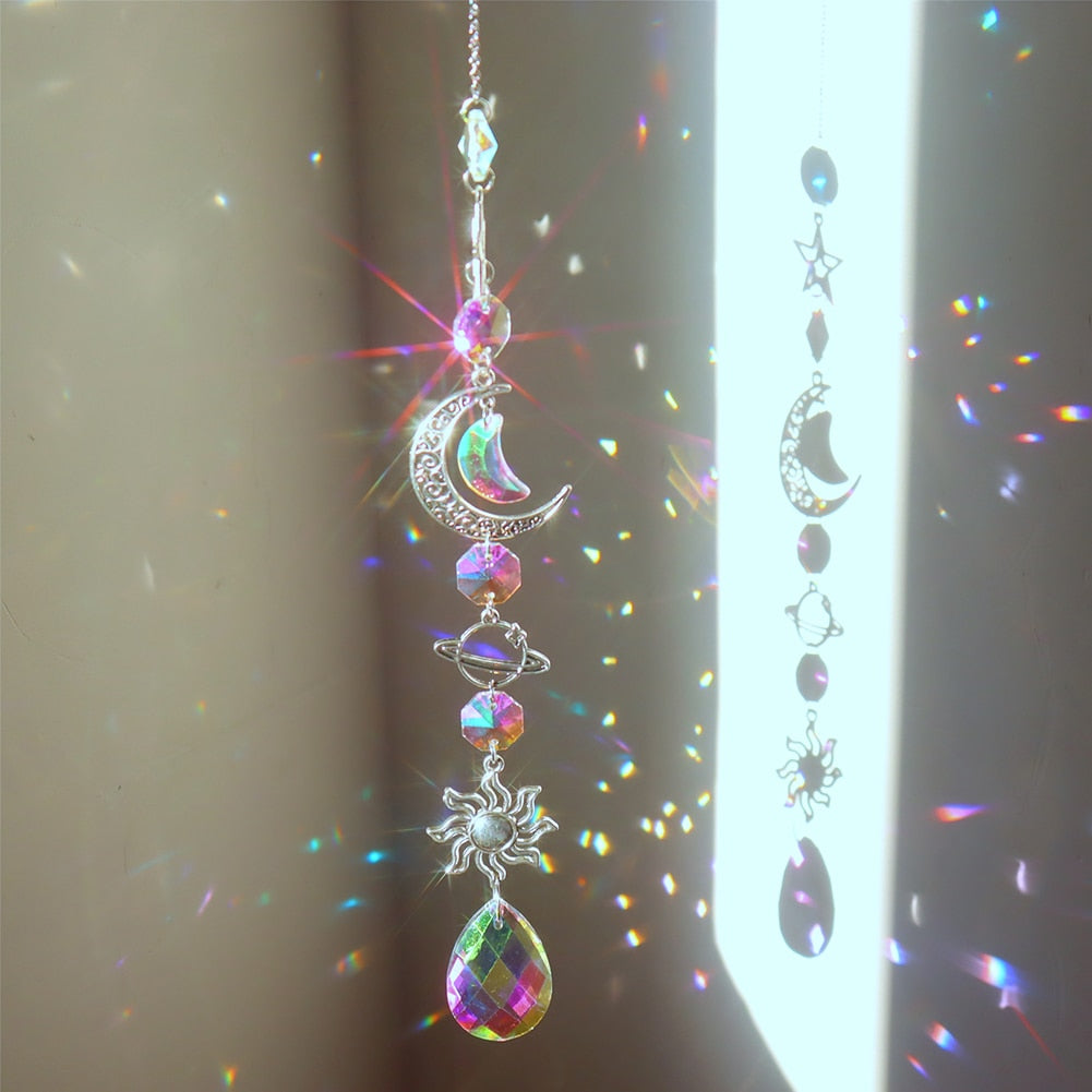 BowLift | Dream Combo Symphony Crystal Wind Chime Moon Sun Catcher