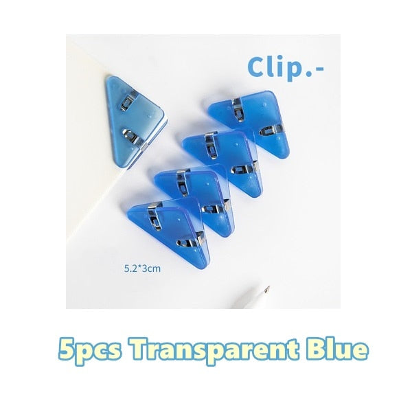 BowLift | Easy Mark Colorful Triangle Book Corner Clip
