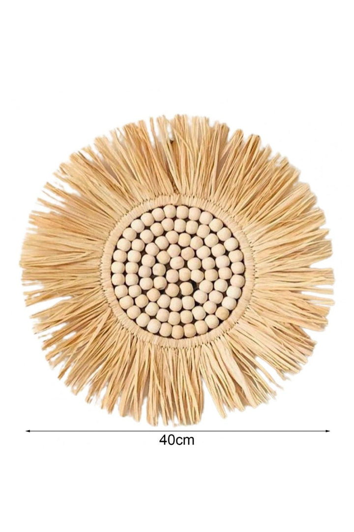 Straw Hat Style Mirror | Bowlift