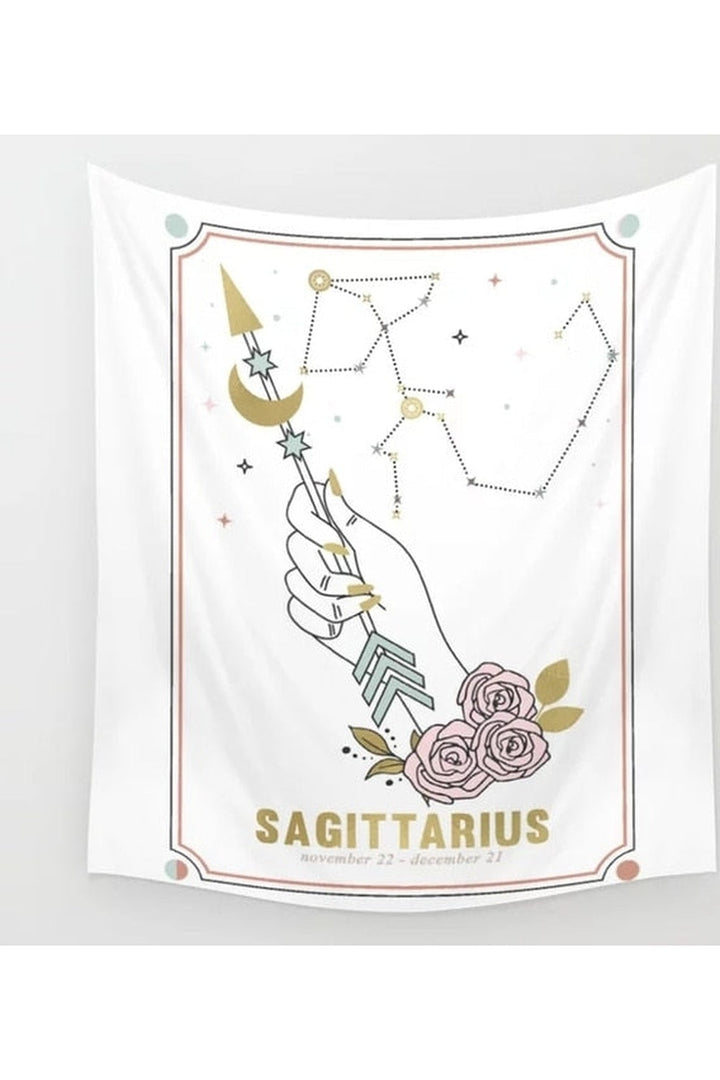 Sign-Themed Wall Tapestry | Bowlift