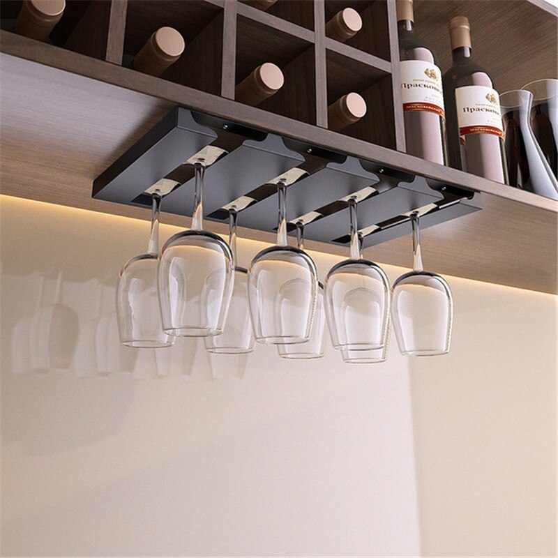 BowLift | Under Cabinet Glass Organizer Rack