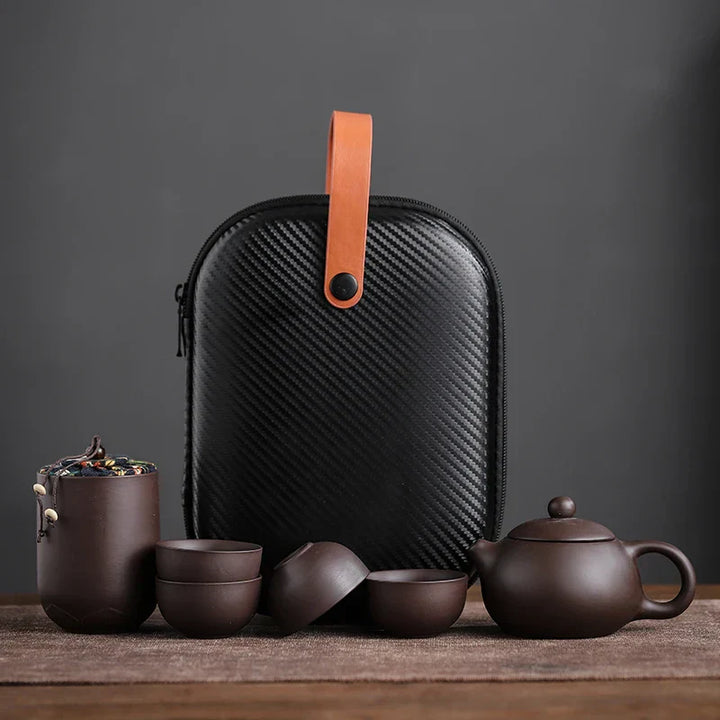 BowLift | Ceramic Gaiwan Portable Kung Fu Tea Gift Set