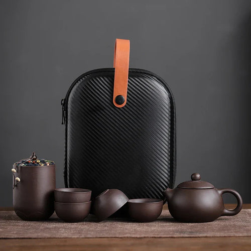 BowLift | Ceramic Gaiwan Portable Kung Fu Tea Gift Set