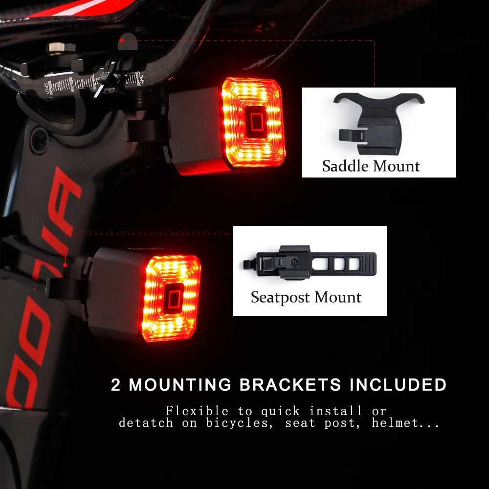 BowLift | USB Smart Bicycle Brake Tail Light