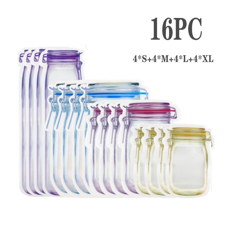BowLift | Reusable Transparent Jar Storage Bags