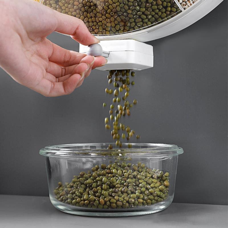 BowLift | Whirling Box - Rotating Food Grain Storage Container