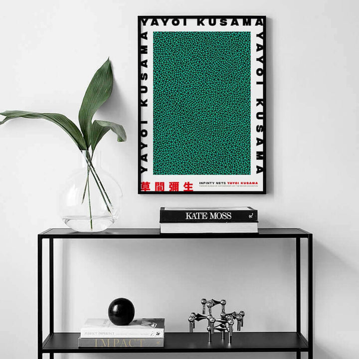 BowLift | Yayoi Kusama Abstract Premium Poster