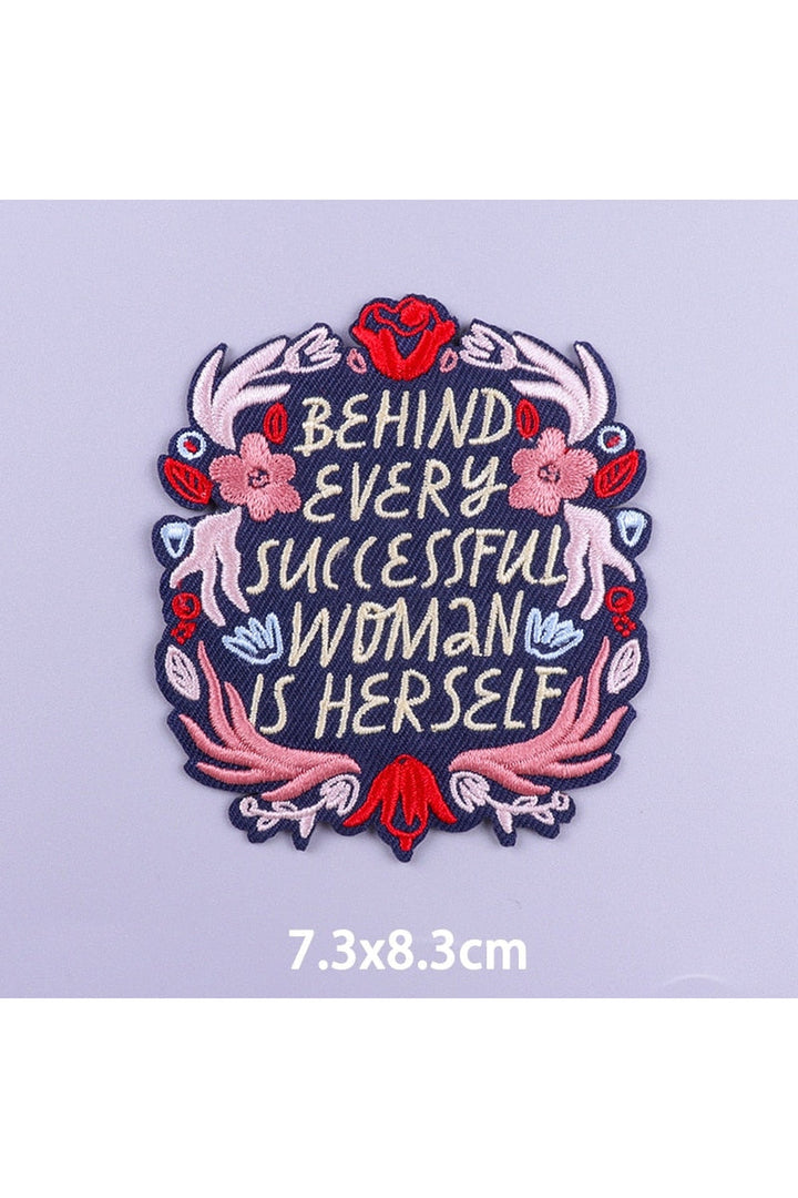 Cartoon embroidered patch | Bowlift