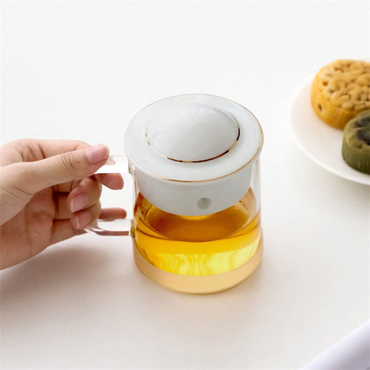 BowLift | Cosmic Orbit Brew Ceramic Teapot
