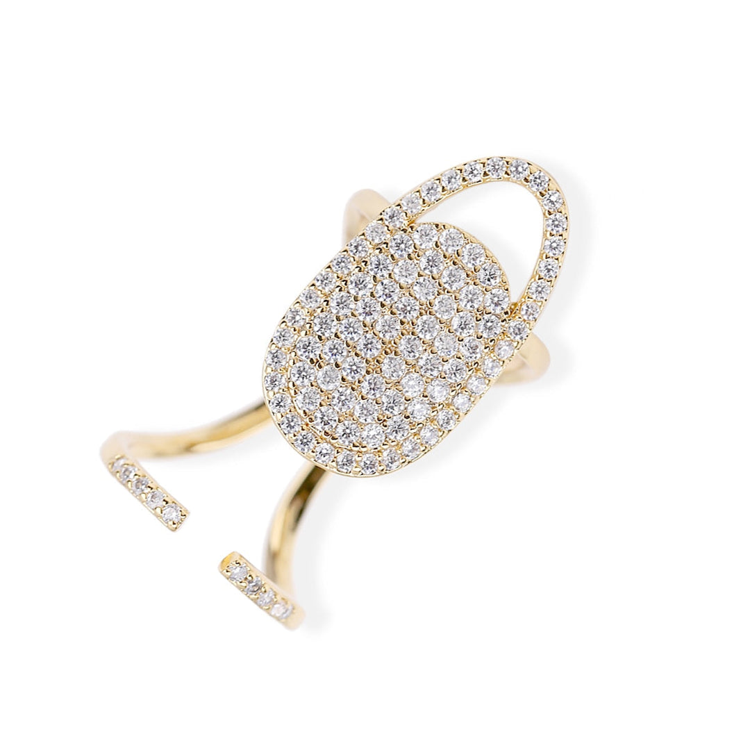 BowLift | Sleek Line Gothic Metal Thin Nail Rings