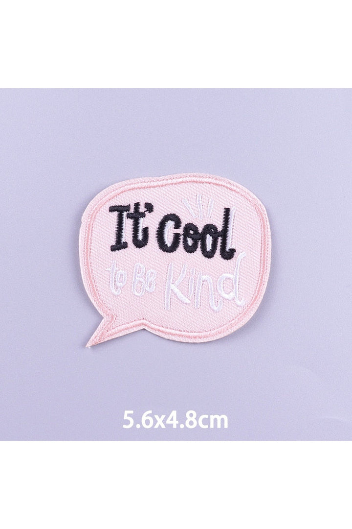 Cartoon embroidered patch | Bowlift