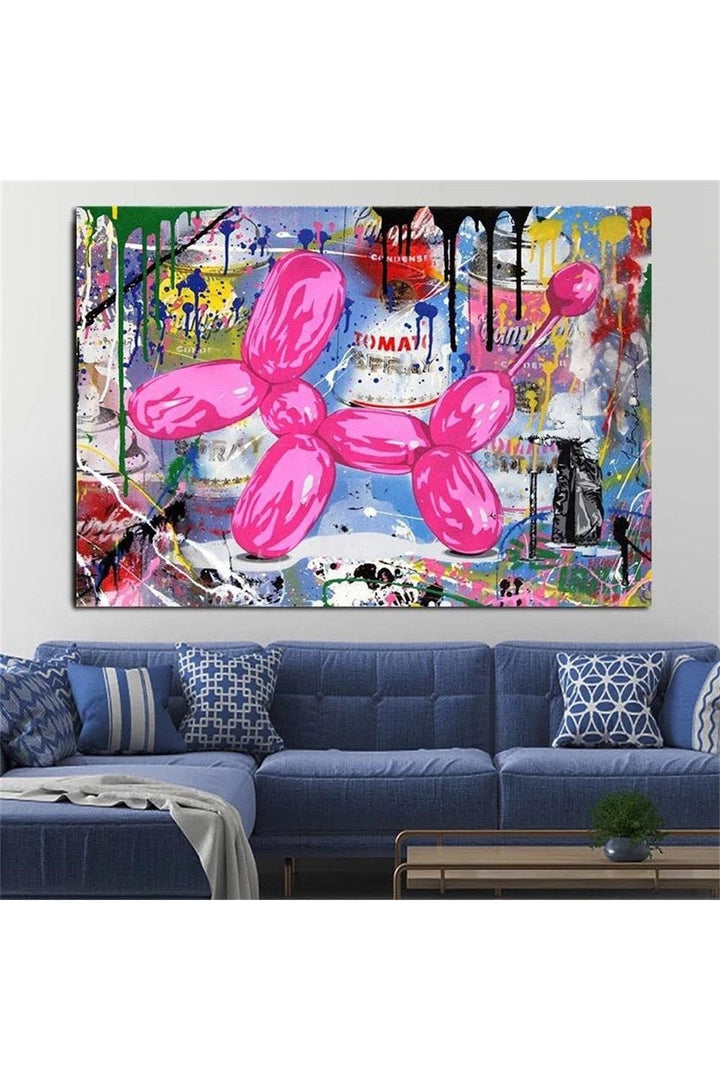 matching Graffiti Balloon Poster | Bowlift