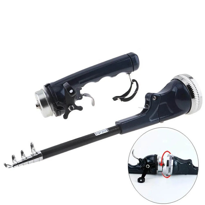 BowLift | Compact Catch Foldable Telescopic Fishing Rod
