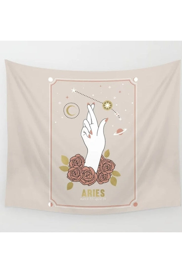 Sign-Themed Wall Tapestry | Bowlift